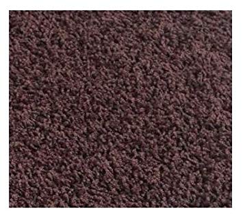 Chocolate Brownie Brown - 8' SQUARE Custom Carpet Area Rug