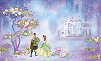 RoomMates JL1206M Disney the Princess and the Frog 6-Foot-by-10.5-Foot Prepasted Wall Mural