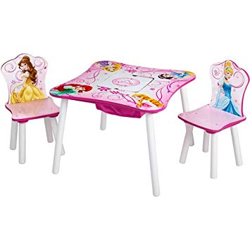 Disney Princess Storage Table and Chairs Set