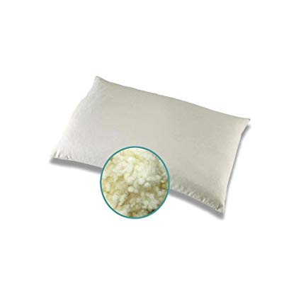 Organic Wool Flat Pillow