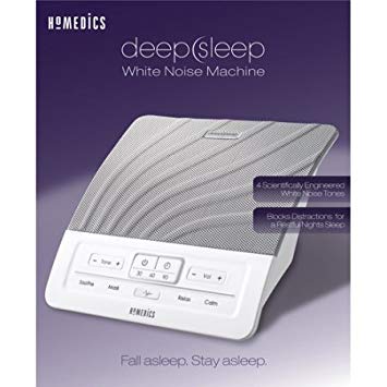 HoMedics Deep Sleep White Noise Machine, Model #HDS-1000