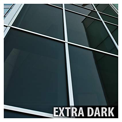 BDF NA05 Window Film Privacy and Sun Control N05, Black (Very Dark) - 36in X 50ft