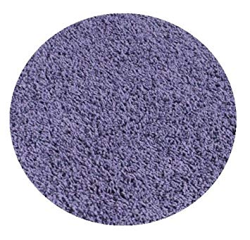 Pretty Plum Purple - 4' ROUND Custom Carpet Area Rug